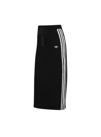 adidas originals falda mujer knit skirt - ks9373 black white
