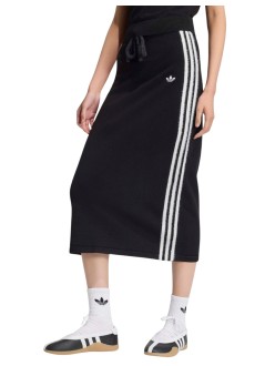 adidas originals falda mujer knit skirt - ks9373 black white