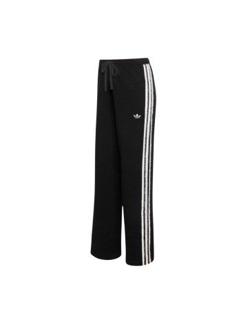 adidas originals pantalon mujer knit fb tp - ks9363 black white