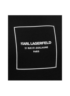 karl lagerfeld camiseta hombre t-shirt crewneck - 755033563221 990