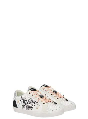 karl lagerfeld sneaker womanskool karl state of mind lo lace - kl60116s 011 2