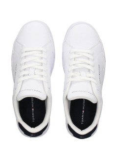 tommy hilfiger sneaker hombre th court lth detail ess - f|fm0fm05367 0ld