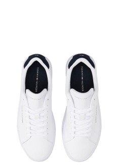 tommy hilfiger sneaker hombre th court lth detail ess - f|fm0fm05367 0ld