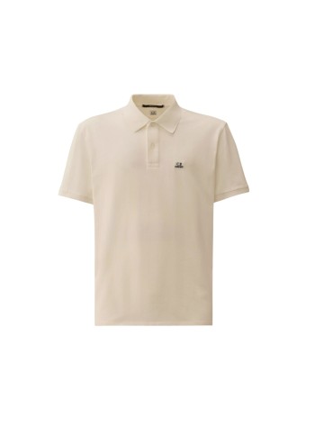 c.p.company polo hombre polo short sleeve in stretch piquet - rccmpl721a005263w 103