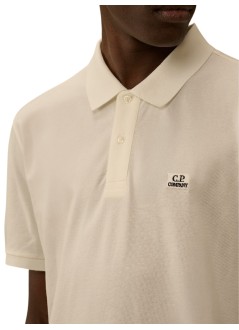 c.p.company polo hombre polo short sleeve in stretch piquet - rccmpl721a005263w 103