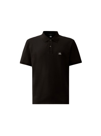 c.p.company polo hombre polo short sleeve in stretch piquet - rccmpl721a005263w 999