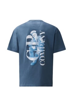 c.p.company camiseta hombre 30/1 jersey short sleeve british sailor t-shirt - 21cmts209a110579w 871