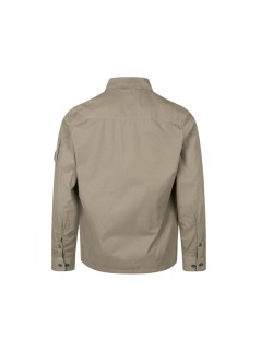 c.p.company outerwear hombre organic gabardine zipped lens overshirt - 21cmos705a110143g 356