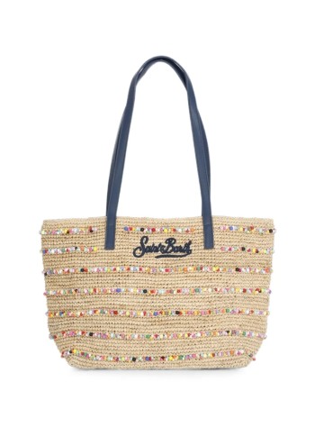 mc2 handbag mujer raffia city mid - rafc002 00357l