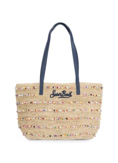 mc2 handbag mujer raffia city mid - rafc002 00357l
