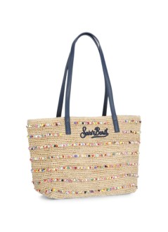 mc2 handbag mujer raffia city mid - rafc002 00357l