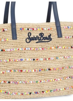 mc2 handbag mujer raffia city mid - rafc002 00357l
