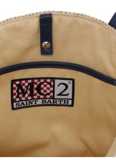 mc2 handbag mujer raffia city mid - rafc002 00357l