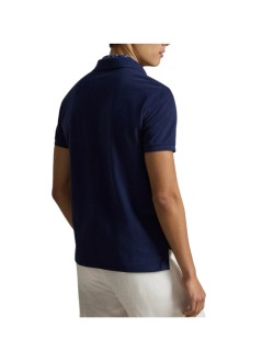 polo ralph lauren polo manshort sleeve custom slim fit bear polo - 710b18546001 newport bear newport navy