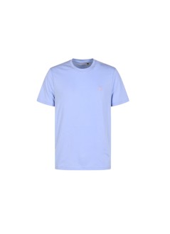 polo ralph lauren t-shirt manshort sleeve custom slim fit cotton t-shirt - 710671438528 pebble blue c3115