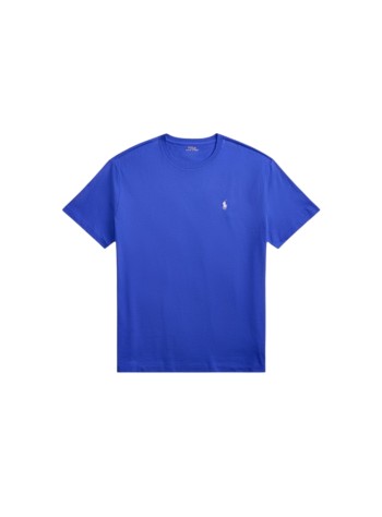 polo ralph lauren t-shirt manshort sleeve custom slim fit cotton t-shirt - 710671438532 new iris blue c1730