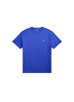 polo ralph lauren t-shirt manshort sleeve custom slim fit cotton t-shirt - 710671438532 new iris blue c1730