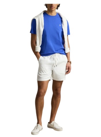 polo ralph lauren t-shirt manshort sleeve custom slim fit cotton t-shirt - 710671438532 new iris blue c1730 2