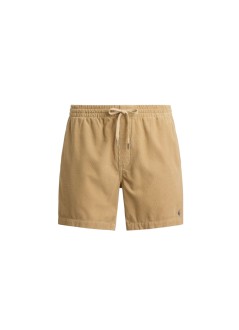 polo ralph lauren short pant manclassic fit micro corduroy short - 710b19632003 vintage khaki