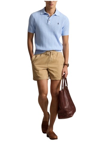 polo ralph lauren short pant manclassic fit micro corduroy short - 710b19632003 vintage khaki 2