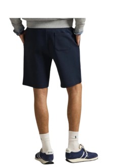 polo ralph lauren pantalon corto hombre tracksuit cotton short - 710881520039 aviator navy c1730