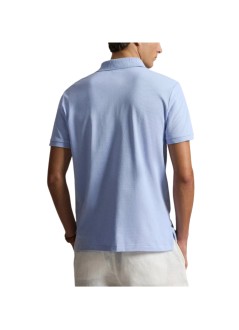 polo ralph lauren polo manshort sleeve custom slim fit polo - 710941439508 pebble blue c7996