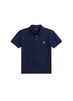 polo ralph lauren polo manshort sleeve custom slim fit polo - 710941439038 refined navy c1730 smoke