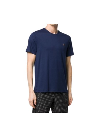 polo ralph lauren camiseta hombre short sleeve custom slim fit pima cotton t-shirt - 710740727003 refined navy 2