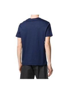 polo ralph lauren camiseta hombre short sleeve custom slim fit pima cotton t-shirt - 710740727003 refined navy