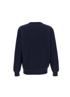 polo ralph lauren sweater manlong sleeve round neck classic fit jumper - 710b20223002 newport navy