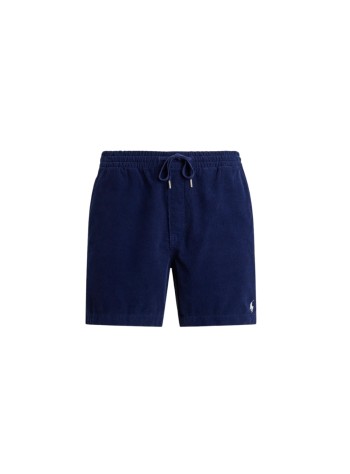polo ralph lauren short pant manclassic fit micro corduroy short - 710b19632002 newport navy