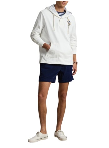 polo ralph lauren short pant manclassic fit micro corduroy short - 710b19632002 newport navy 2