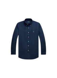 polo ralph lauren shirt mancubdppcs-long sleeve-sport shirt - 710928255001 newport navy