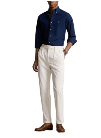polo ralph lauren shirt mancubdppcs-long sleeve-sport shirt - 710928255001 newport navy 2