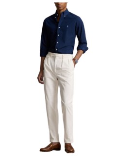 polo ralph lauren shirt mancubdppcs-long sleeve-sport shirt - 710928255001 newport navy