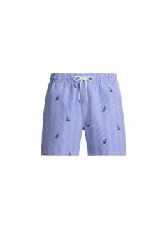 polo ralph lauren cargo manwoven-trunk-swim bottom - 710b18028001 sailboat on stripe