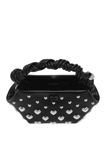 ganni crossbody mujer bou mini hearts - c2100024 099 2