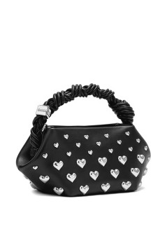 ganni crossbody mujer bou mini hearts - c2100024 099