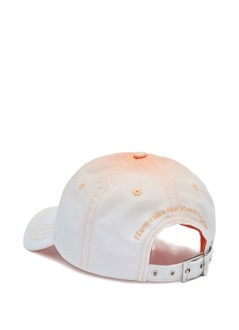 ganni cap womanprinted ombre cotton canvas cap - b3020220 zz1