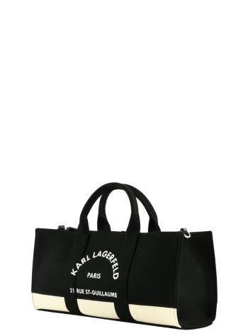 karl lagerfeld crossbody mujer k/rsg e/w b/w magazine tote - b3w50021 101 2
