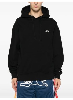 icecream sudadera hombre applique jumbo running dog popover hood - icph26231 black