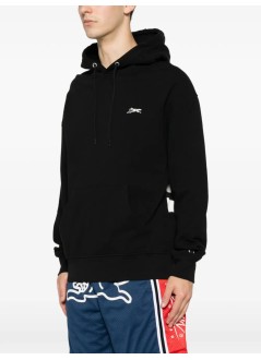 icecream sudadera hombre applique jumbo running dog popover hood - icph26231 black