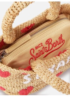 mc2 handbag mujer raffia beach mini - rafb003 02599l