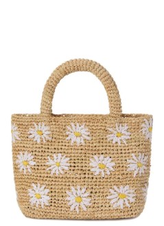 mc2 handbag mujer raffia beach mini - rafb003 00627l