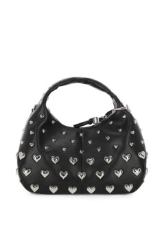 ganni crossbody mujer hobo mini heart - c1040015 099