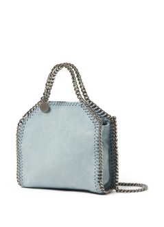 stella mccartney crossbody mujer falabella tiny bag eco shaggy deer w/ruthenium chain - 391698w9132 4449
