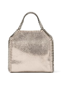 stella mccartney crossbody mujer falabella tiny bag eco shiny dotted chamois w/palladium col - 391698wp0301 5910