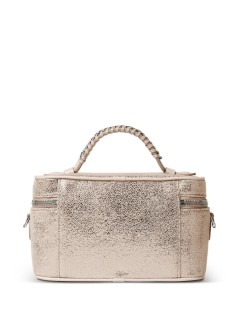 stella mccartney crossbody mujer falabella vanity case eco shiny dotted chamois w/palladium  - 7p0070wp0301 5910