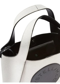 stella mccartney crossbody mujer logo crossbody tote bag canvas & alter mat - 513860wp0748 1000