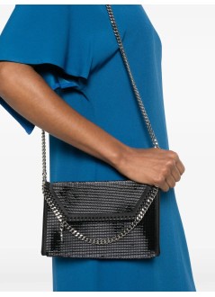 stella mccartney crossbody mujer falabella wallet w/ chain bag beads baguette embroidery on  - 581238wp0744 1000